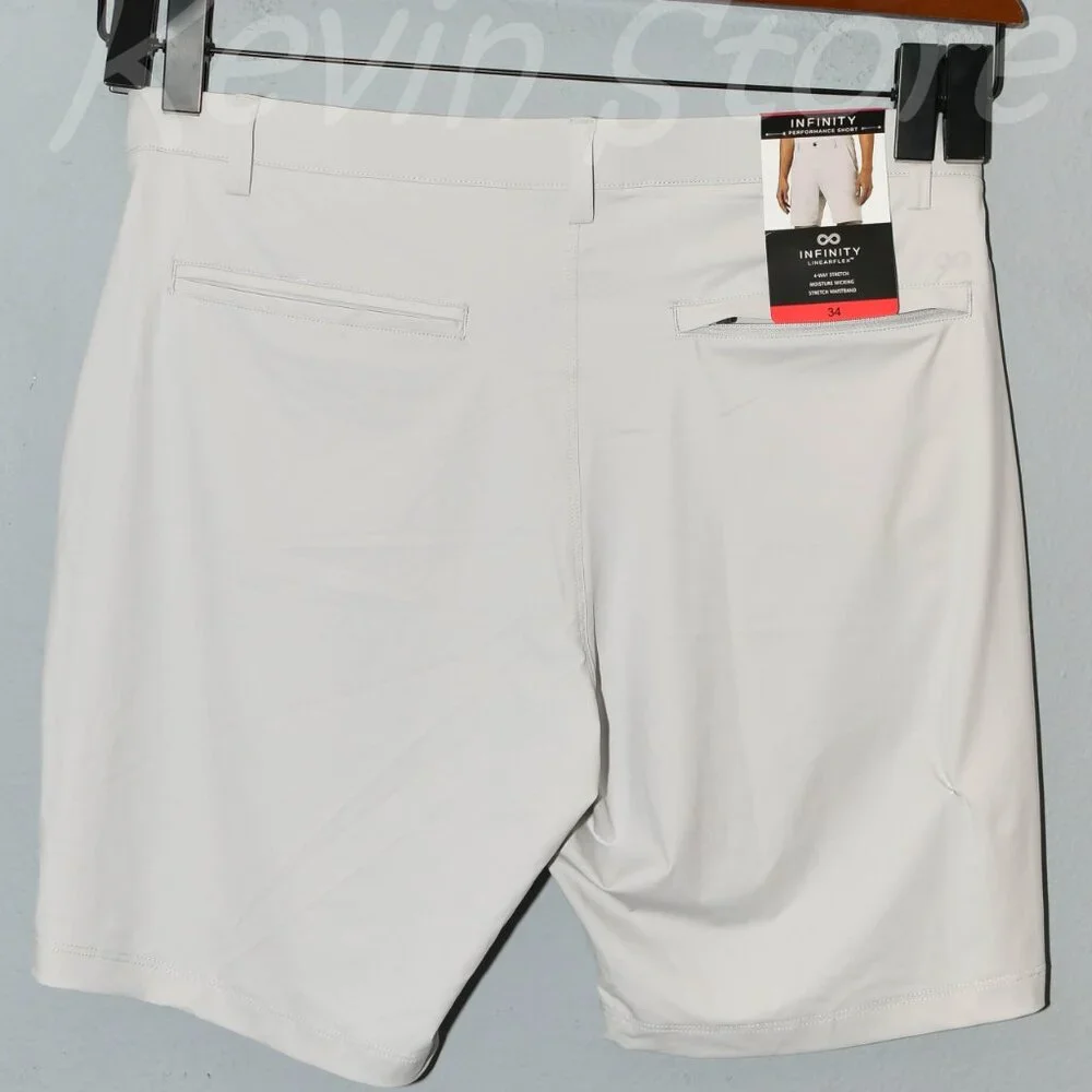 3 Pairs Blue, Gray, Tan - Infinity Men's Performance‎ Short